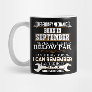 LEGENDARY MECHANIC September Mug